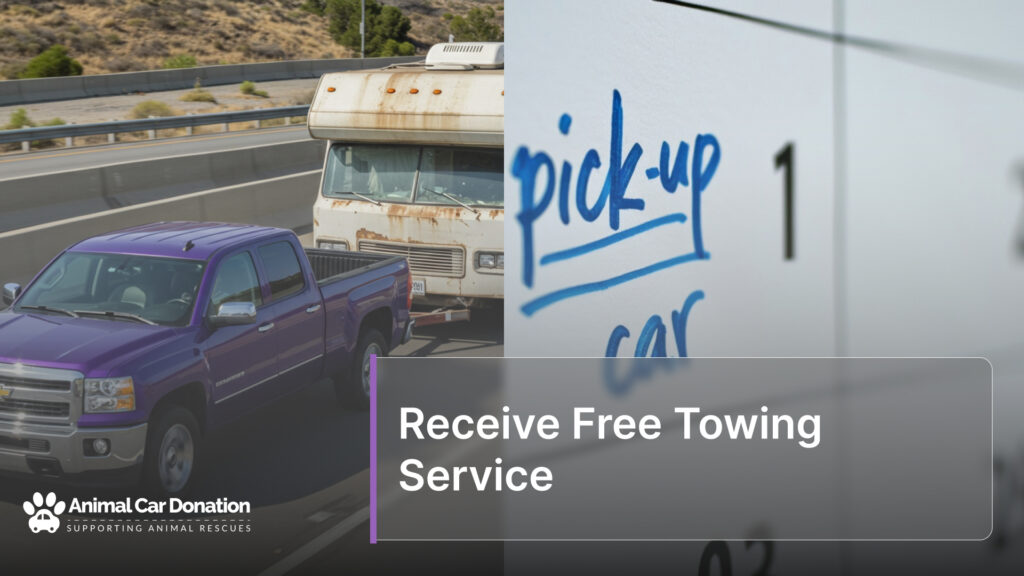 Receive Free Towing Service